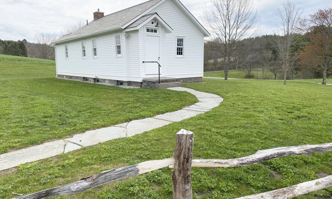 Buskirk Maison | 19th century school house converted into a charming two story dwelling
