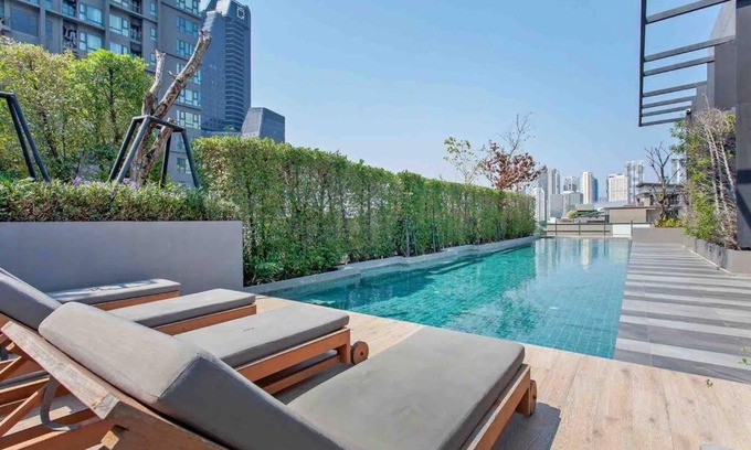 Khlong Toei Appartement | 1Bedroom NearBts 2Beds Checkin24h Pool Gym Fastwifi