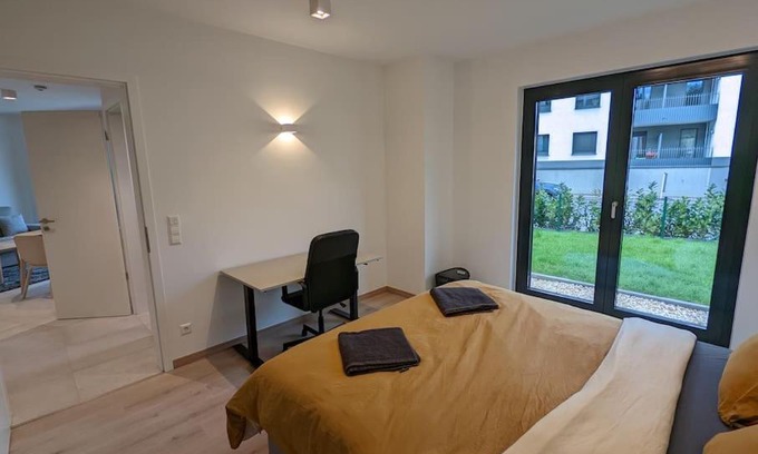 Rollingergrund-Belair Nord Appartement | 1BR in New Building with Garage+Balcony