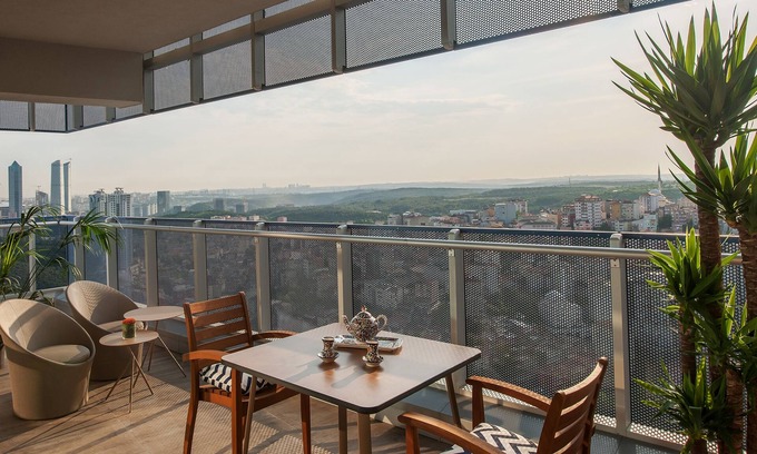 Maslak Appartement | 2+1 SHORT TERM RENTAL LUXURY IN MASLAK SARIYER AGAOGLU 1453