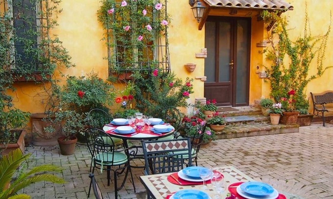 Aurelio Maison | 2 appartements dans le quartier Vatican pour 9 personnes, groupes ou familles