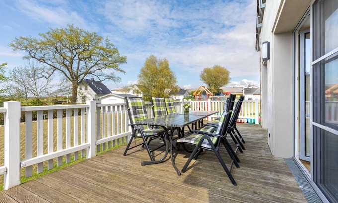Pepelow Appartement | (2) Barbara, 3-room apartment, wheelchair accessible, ground floor - Ostseeferienhaus Drachenflieger Pepelow OFC 02