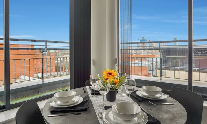Bordesley Appartement | 2 Bed Penthouse With Beautiful City Views