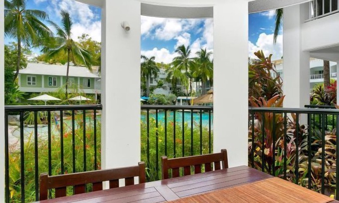 Palm Cove Appartement | Appartement Beach Club 2 chambres avec accès direct à la lagune du complexe