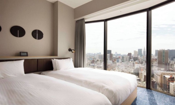 Shinjuku Hôtel | 2 Bedroom in Affordable Hotel WiFi AC Gym laundromat Shinjuku
