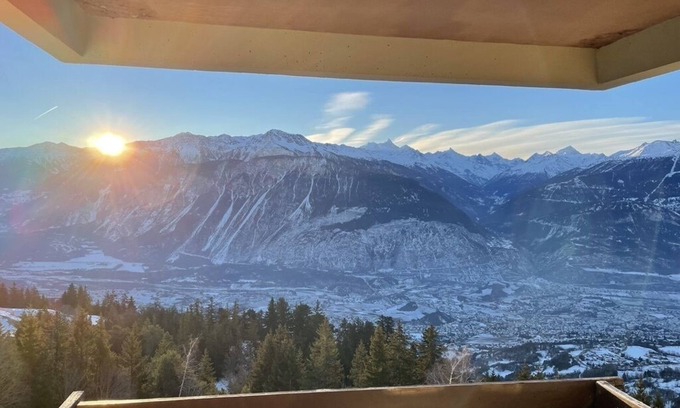 Crans-Montana Appartement | 2 bedrooms, spacious with amazing view