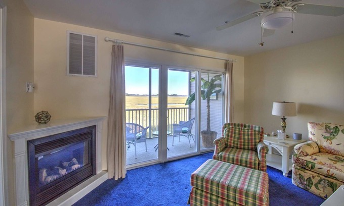 Ocean View Copropriété | Sweet 2 BR / 2 salle de bain complète vue sur l'eau sur la baie avec piscines, golf, tennis, vélos, kayaks et activités gratuites