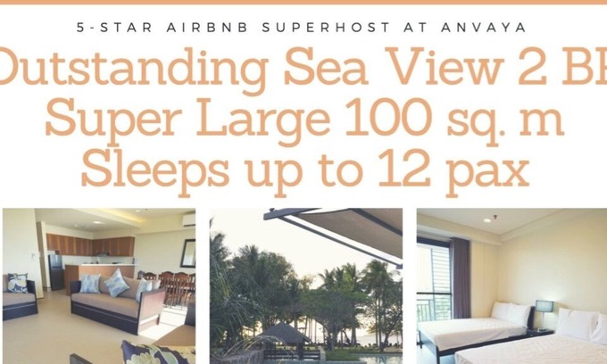 Morong Copropriété | 2 BR / 2 BA Sea View Condo