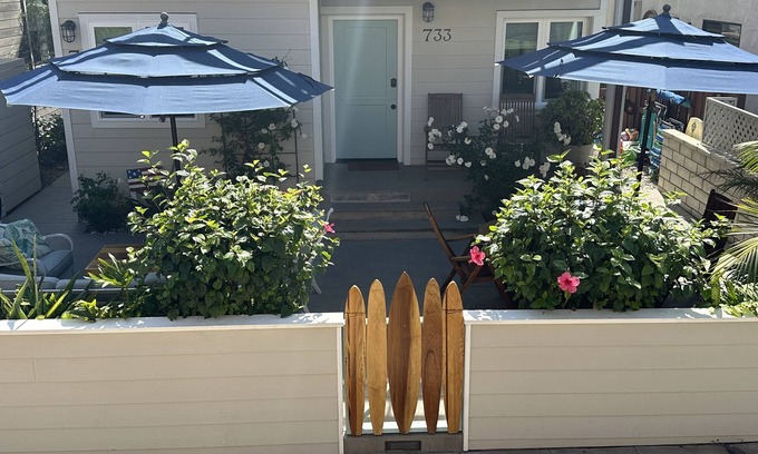 South Mission Beach Appartement | 1 BR Beach House avec parking à quelques pas de South Mission Beach