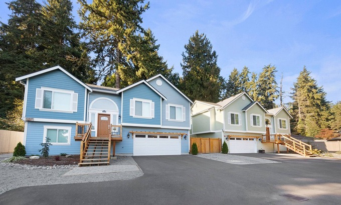 Seattle Metro Area Maison | 2 Homes Perfect for Large Groups