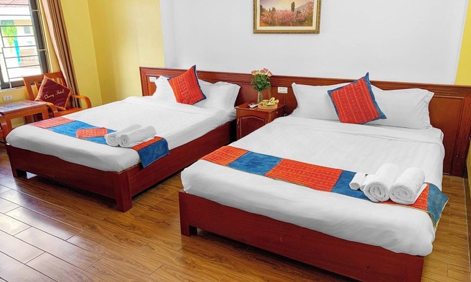 Sa Pa Hôtel | 2 king beds with lovely breakfast at Cherry Sapa Hotel!