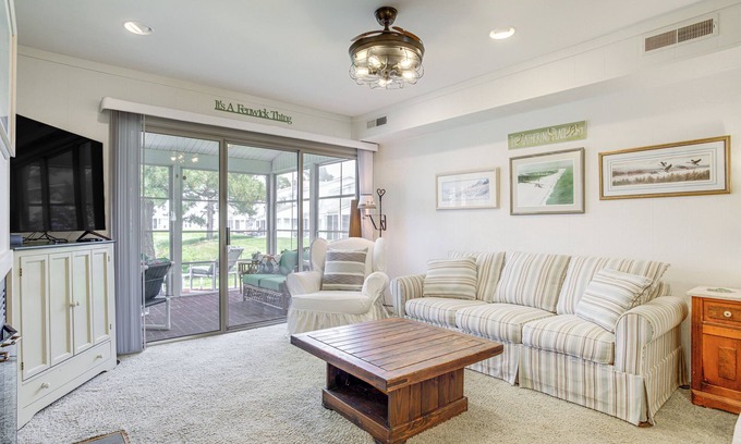 Selbyville Copropriété | 2 Mi to Beach: Gem w/ Enclosed Patio in Selbyville