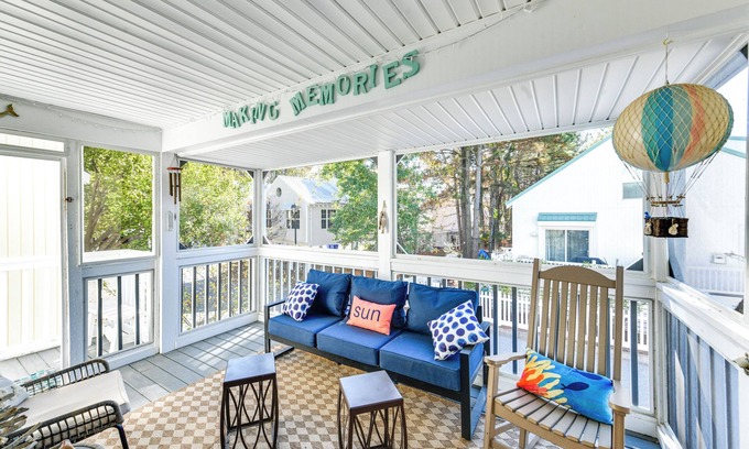 Bethany Beach Cottage | 2 Mi to Boardwalk: Home w/ Deck in Bethany Beach!