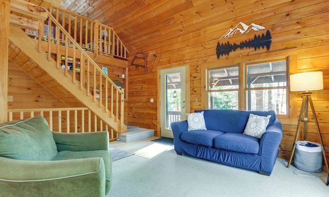 Stoddard Cabine | 2 Mi to Boat Ramp: Log Cabin in New Hampshire
