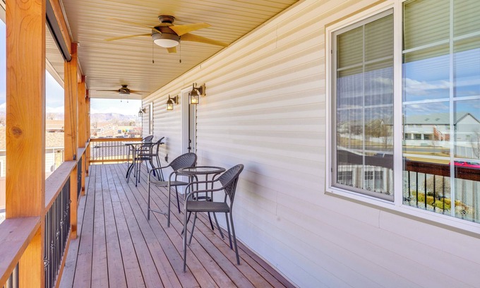 Fruita Maison | 2 Mi to Dinosaur Journey Museum: Mtn-View Haven!