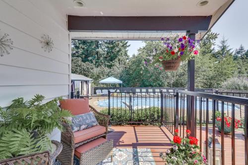 Forest Grove Appartement | 2 Mi to Dtwn Forest Grove Quiet Studio with Yard