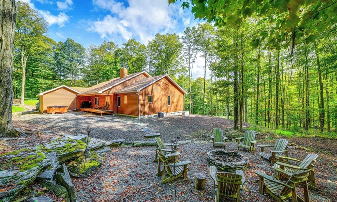 Union Dale Maison | 2 Mi to Elk Mountain: Secluded Union Dale Home!