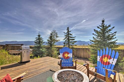 Nathrop Maison | 2 Mi to Hot Springs Nathrop Gem with Fire Pit