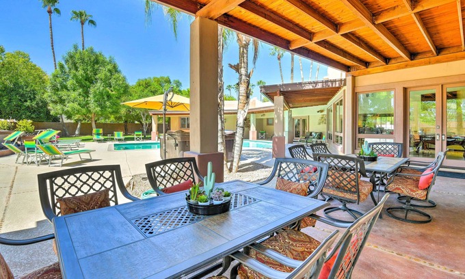 South Scottsdale Villa | Scottsdale / Paradise Valley Estate près de la vieille ville!