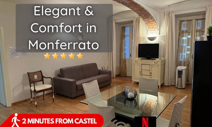Casale Monferrato Appartement | [2 min from Château] Right in the historic center.