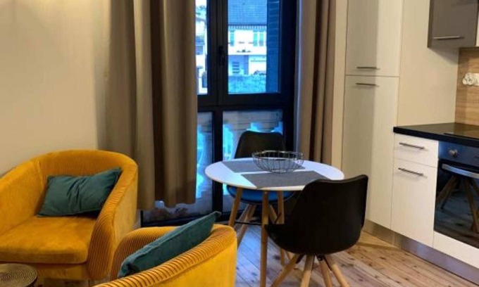 Chatel-Guyon Appartement | 2-person air-conditioned 1-bedroom apartment near Aïga Resort Puy de la Coquille A02