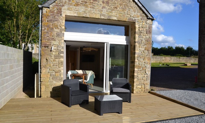 Picauville Maison | Gîte 2 personnes cocoon en pleine nature, très lumineux à15 minutes d'UTAH BEACH