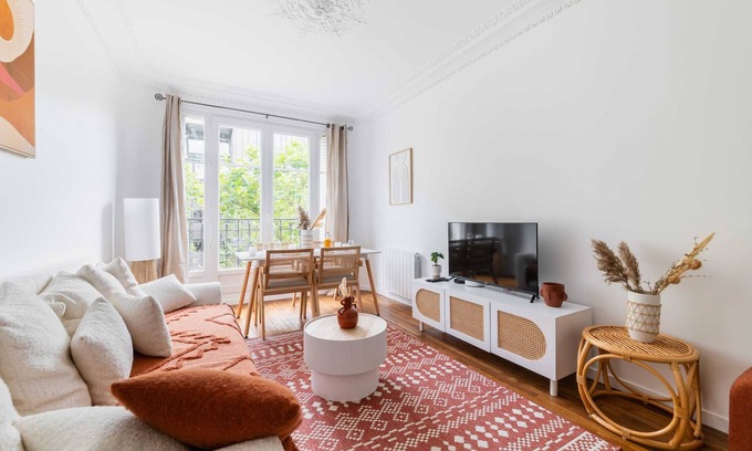 La Villette Appartement | 2 pieces fonctionnel metro Jaures - Paris 19 - 4p