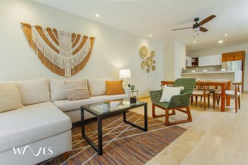 Tulum Appartement | 2 Rec. | Roof c/Infinity Pool + Jacuzzi | Amplio