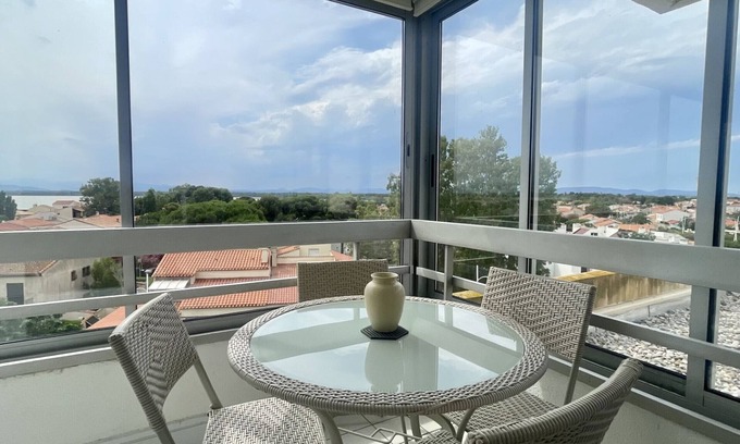 La Cote Radieuse Appartement | Appartement 2 pièces avec parking, WIFI, et climatisation