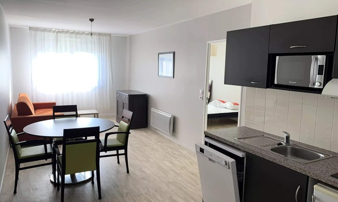 Centre Ville Rive Gauche Appartement | 2-room apartment for 4 people
