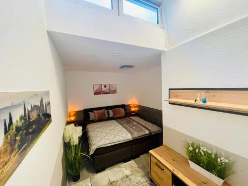 Rheinstetten Appartement | 2 Room Galerie Einliegerwohnung in Rheinstetten, Messe Nähe, Rollstuhlfahrer geeignet