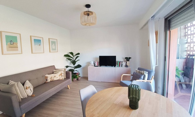 Saint-Roch Appartement | Appartement 2 pièces avec Wifi et balcon