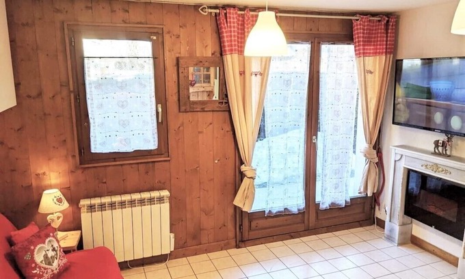 Praz-sur-Arly Appartement | 2 pièces RDJ 4 personnes 250M pistes et ESF