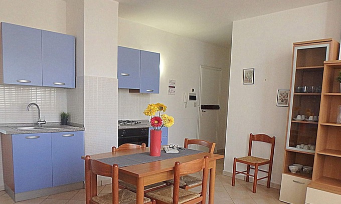 Lido di Pomposa Appartement | A 20 mètres de la plage, Grand appartement de trois pièces dans le centre