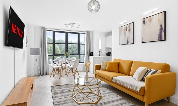 Deptford Appartement | 20% Off Monthly Stays | Stunning 3 Bedroom New Build | 7mins to London Bridge