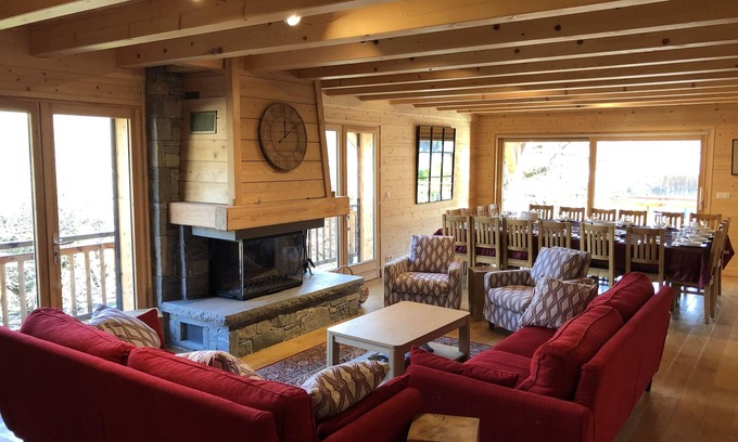 Morillon Chalet De Ski | A 200m des télécabines, beau Chalet pour 15 personnes
