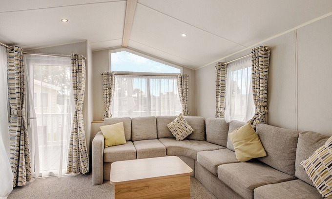 Westmarsh Maison | 2018-2021: 12ft-wide caravan ideal for families with one double and two twin.