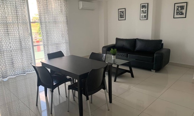 Ciudad Universitaria Appartement | 202 Appartement privé avec vue sur l'océan