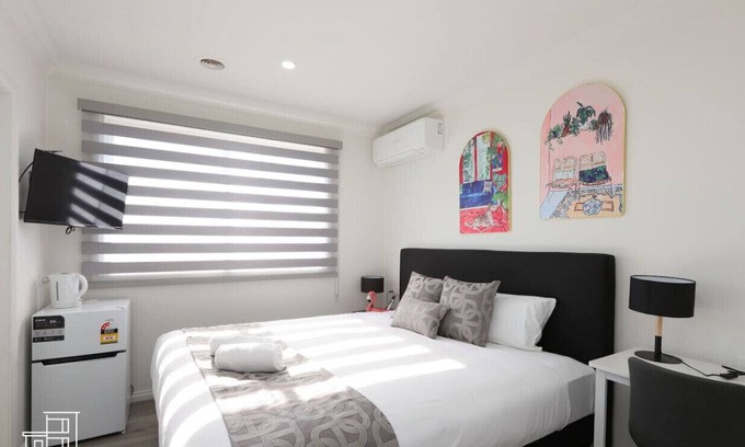 Brunswick East Hôtel | 206 Modern King BR w/Fast WiFi 18 mins tram to CBD