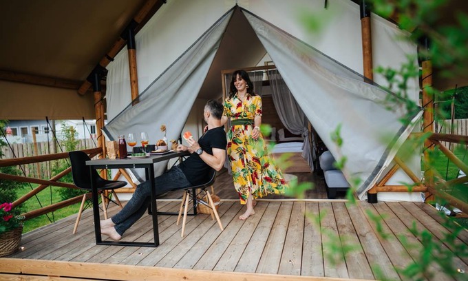 Sankt Michael bei Bleiburg Maison | 23 m² Mobil-home ∙ 1 chambre ∙ 3 personnes