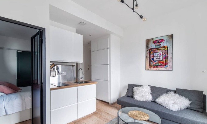 Yves Farge - Le Fleuve Appartement | 27 m² Appartement ∙ 1 chambre ∙ 3 personnes