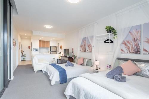 Hurstville Appartement | 2BR Apt in Hurstville 1Min To Train Station Sleep 8