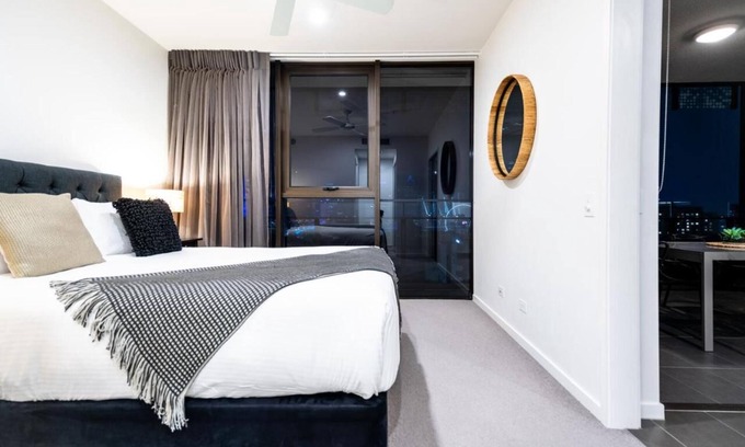 South Brisbane Hôtel | 2BR City View Service Apt w Balcony @ Premier Lifestyle South Bank Brisbane