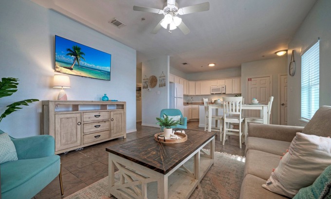 Sand Point Copropriété | 2BR Coastal Haven w/ Pool, Golf Cart | Pet-Friendly | Costa Bahia 202, AvantStay