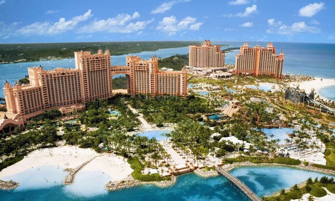 Paradise Island Copropriété | The Reef At Atlantis- Collection d'autographes de la suite 2 chambres à coucher Topaz