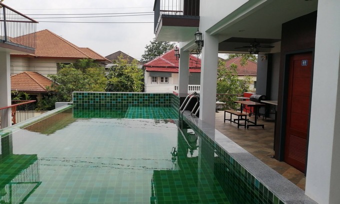 Saphan Sung Maison | Piscine privée 2BRs à BKK, quartier calme à 3 km du métro, à 10 km de Pratunum
