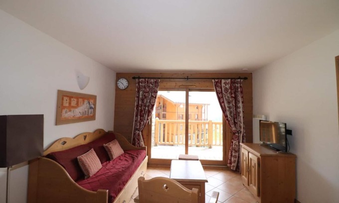 Les Almes Appartement | 2ème étage, balcon, parking, télévision, casier à ski, 60m², Tignes