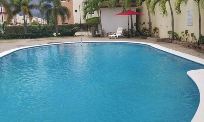 Gregorio Luperon Maison | 3 bedroom furnished apartment with pool gym parking 24 hours security