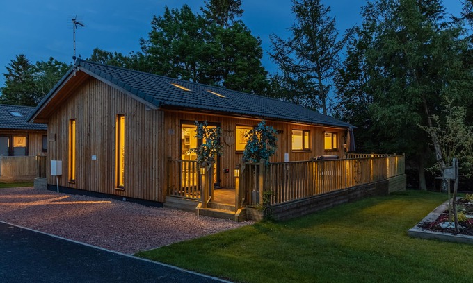 Otterburn Cabine | Lodge luxueux de 3 chambres et 2 salles de bains avec bain à remous magnifique Northumberland