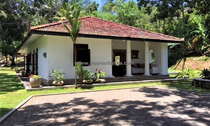 Bandaranayake Villa | Villa de style colonial de 3 chambres avec piscine à débordement et jardin pittoresque